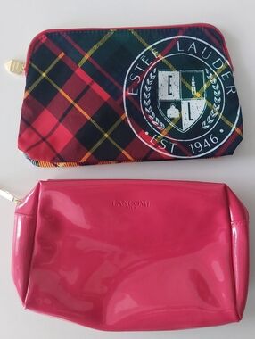 New Cosmetic Pouch/Travel Bag Set Of 2